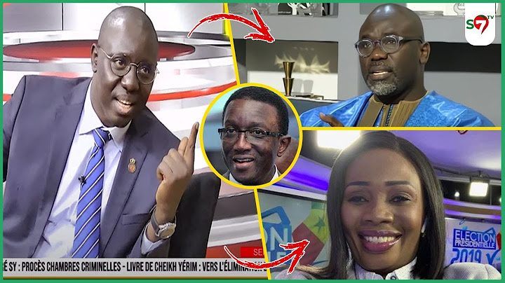 Siré SY "Cheikh Yerim Seck travaille pour Amadou Ba, Maimouna Ndour Faye..."
