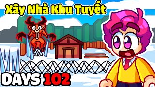 Hiha BUILD A SAFE SNOW HOUSE in Roblox 99 NIGHTS IN THE FOREST 🤣