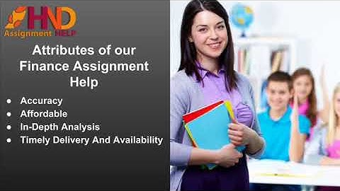 Finance Assignment Help