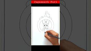 Jagannath, Balabhadra, And Subhadra Drawing\Jagannath Drawing\Jagannath Mandir Drawing shorts puri