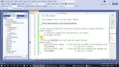 Arduino in VS: Part 3: How to Build Arduino Blinking  LED Project in Visual Studio