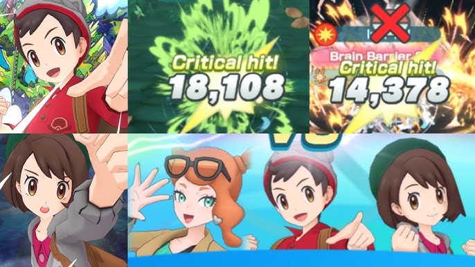 ◓ Pokémon Masters EX: Selene e Elio da região de Alola invadem o