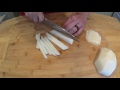 The everyday chef how to peel  cut jicama