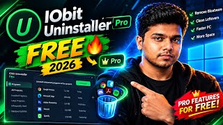 IObit Uninstaller Pro FREE 🔥 2026 | How to Get Pro Features! screenshot 3