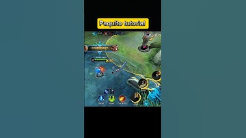 Paquito tutorial #shorts #mlbb #mobilelegends