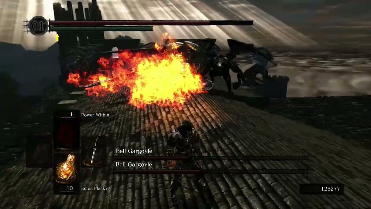 Bell Gargoyles (NG+9 I think... Idk I lost count) - Dark Souls: Remastered