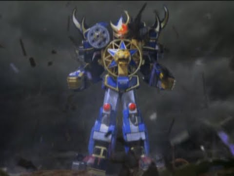 Mini Zord and Thunderstorm Megazord | Ninja Storm | Power Rangers Official