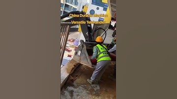 Multifunctional telescopic forklift, factory direct sales WhatsApp: +8613378434191. #telehandler