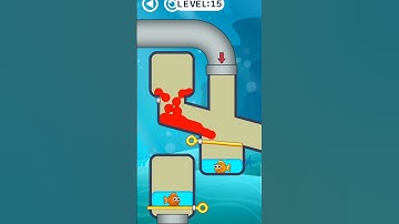 save the fish puzzles pull the pin gameplay fishdom 🐠🥳#fishdom #androidgame #savethefish