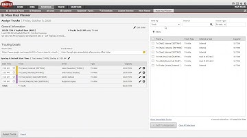 B2W Schedule: Comprehensive Trucking Management