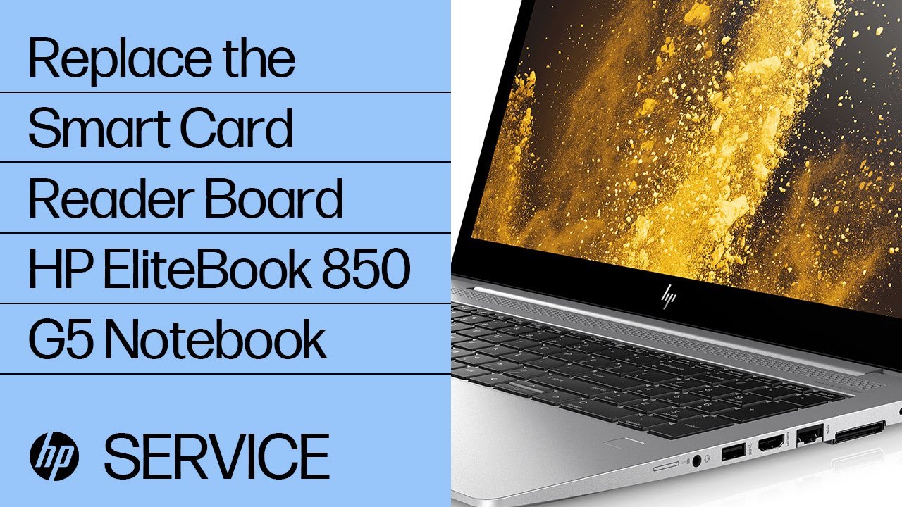troubleshooting trailer lights How to Replace the Smart Card Reader Board | HP EliteBook 850 G5 Notebook