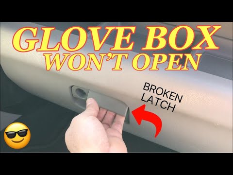 HONDA PILOT GLOVE BOX WON’T OPEN - How to Open your Stuck Glove Box and