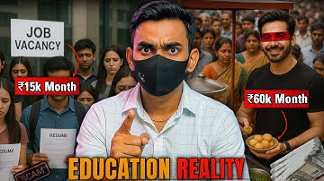 ₹15,000 Job vs ₹60,000 Business 😱 | The Dark Reality of Indian Education System
