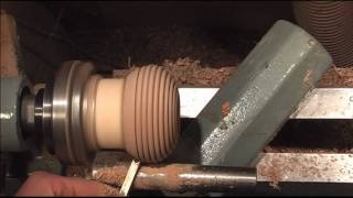 Woodturning Candle Holder For Tee Lights Using A Bead tool. My New Channel http://www.youtube.com/channel/UCcG7TVNR1QxeAbVEeLa4seQ?f... http://www.thewoodshop.tv/