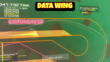 DATA WING – The Most Beautiful Minimalist Racing Game!