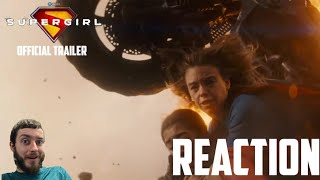DC Studios SUPERGIRL Official Trailer - Reaction