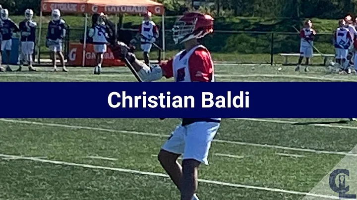 Christian Baldi Lacrosse Highlights | NY 2022 | Att