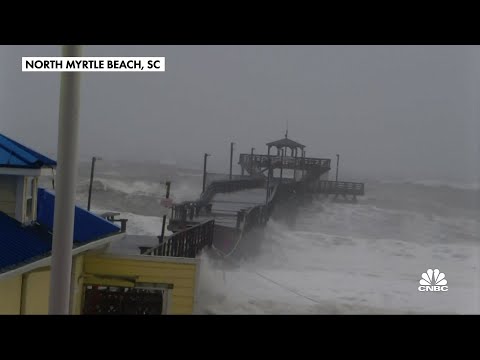 Hurricane Ian Beats South Carolina as a Category 1 Storm – CNBC Television