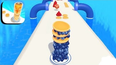 Pancake Run 🍰💕 All Levels Gameplay Android,ios (Levels 16-20)