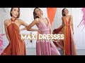 MAXI DRESS HAUL & TRY ON SUMMER DRESSES + MY FAVES | Blaise Dyer