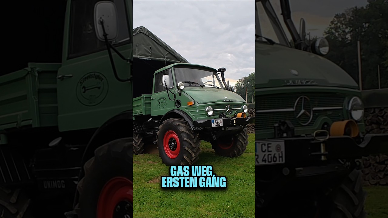 OHNE LUFT geht NICHTS ! | UNIMOG 406 | #steelstyler