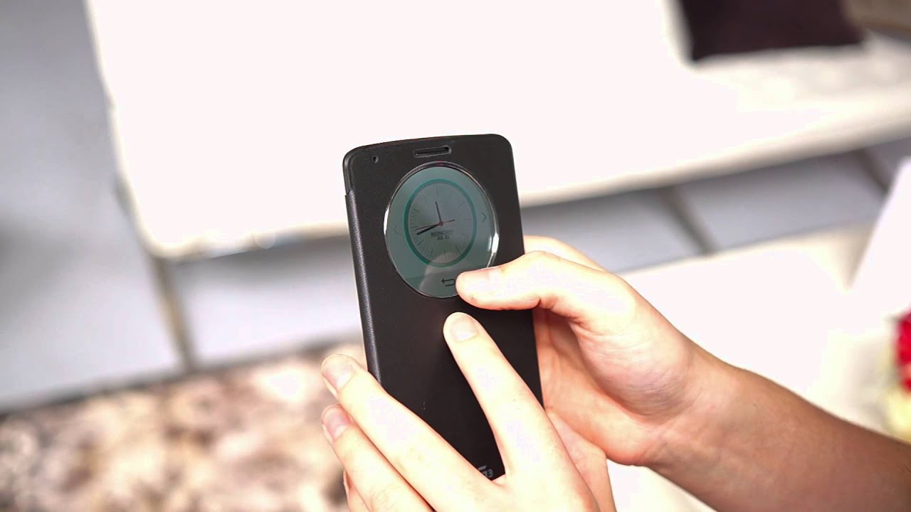 LG G3 QuickCircle Case Hands-on, with Puppy Pop demo - MobileSyrup.com