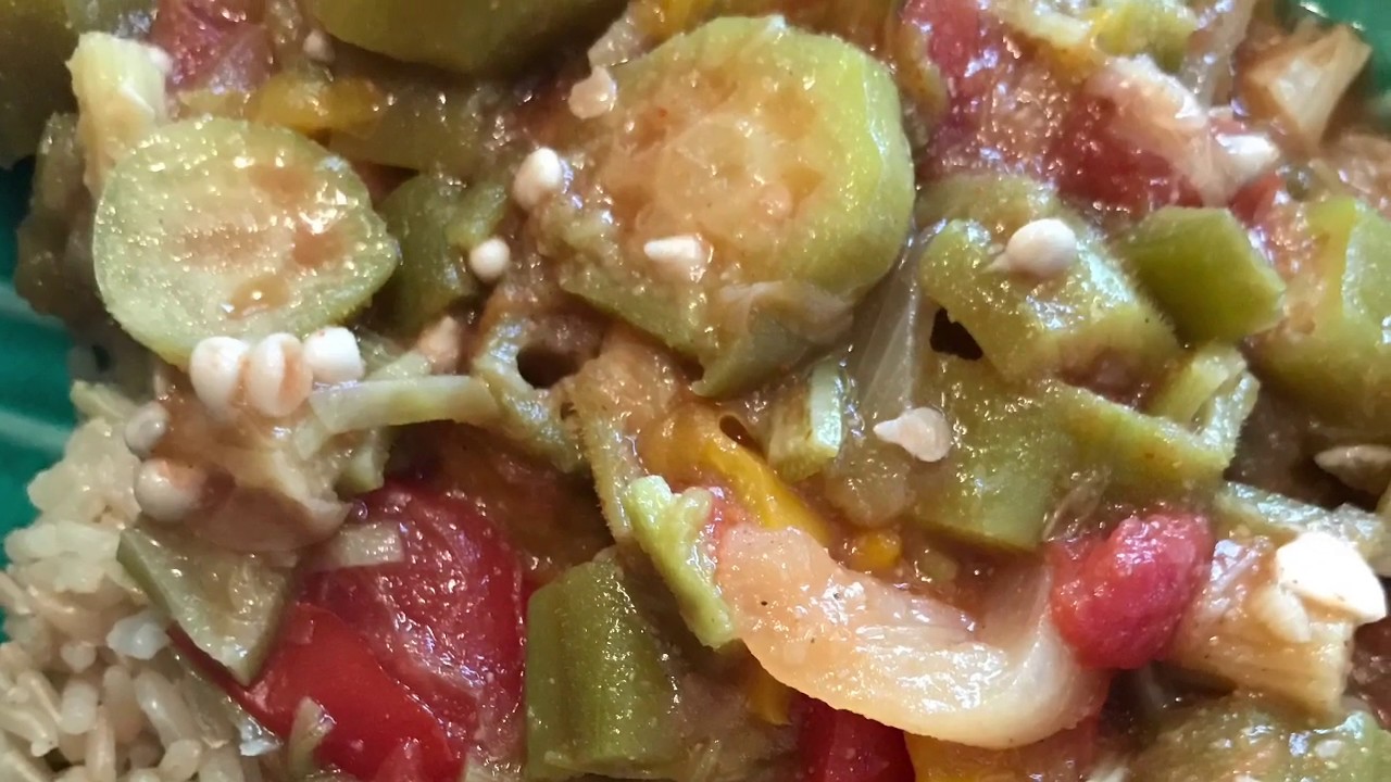 Creole Okra and Tomatoes YouTube