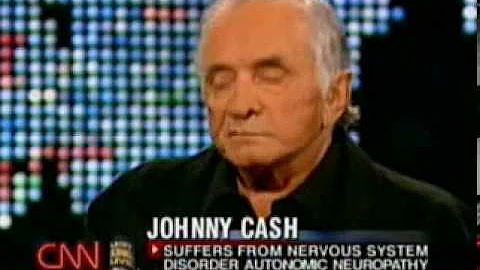 Larry King Live with Johnny Cash (2002) part 1