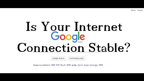 How to check Internet Connection Stability??