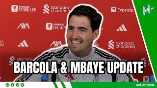 Barcola & Mbaye UPDATE | Andoni Iraola I Newcastle v Liverpool