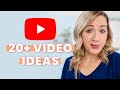 Simple Video Ideas To Grow Your YouTube Channel