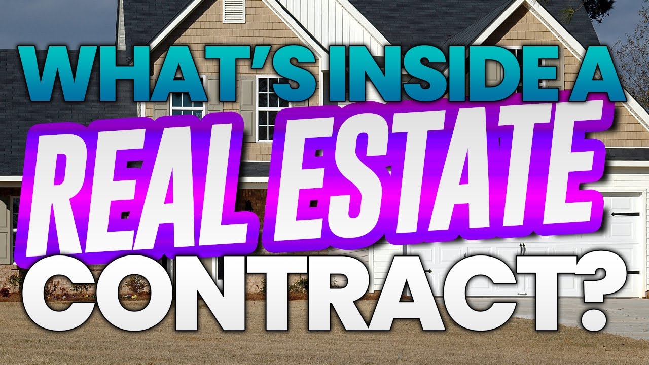 Watch Northern Virginia Real Estate Contract Explained