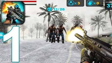 Zombie Frontier - Gameplay Walkthrough Part 1 - Tutorial [Android]