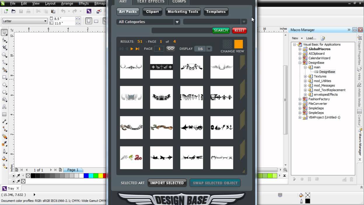 download macros for coreldraw x6