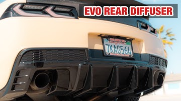 NEW 2014-2015 Camaro Evo Rear Diffuser Official Video | @AutoAddictUSA