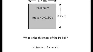 Palladium Thickness Problem