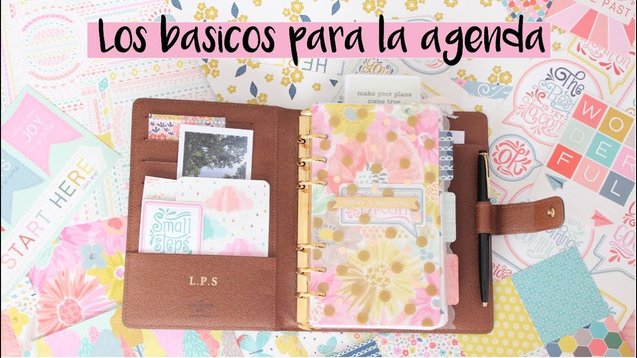 Básicos de scrap y papelería para decorar la agenda | styleandpaper