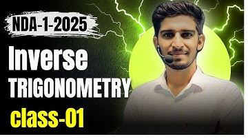 Inverse Trigonometry -1 | NDA Maths 2025 | Maths for NDA 2025 | #nda2025 by Paramjeet sir #jma