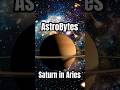 AstroBytes | Saturn in Aries #astrology #tarot #saturn #aries