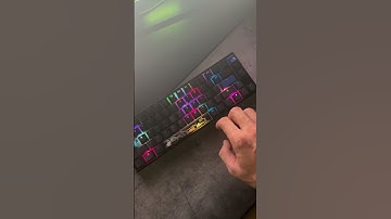 How to change your Ducky one 2 mini RGB #duckyone2mini #keyboard