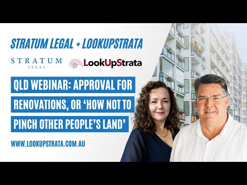 QLD: Approval for Renovations, or ‘How not to pinch other people’s land’ | LOOKUPSTRATA