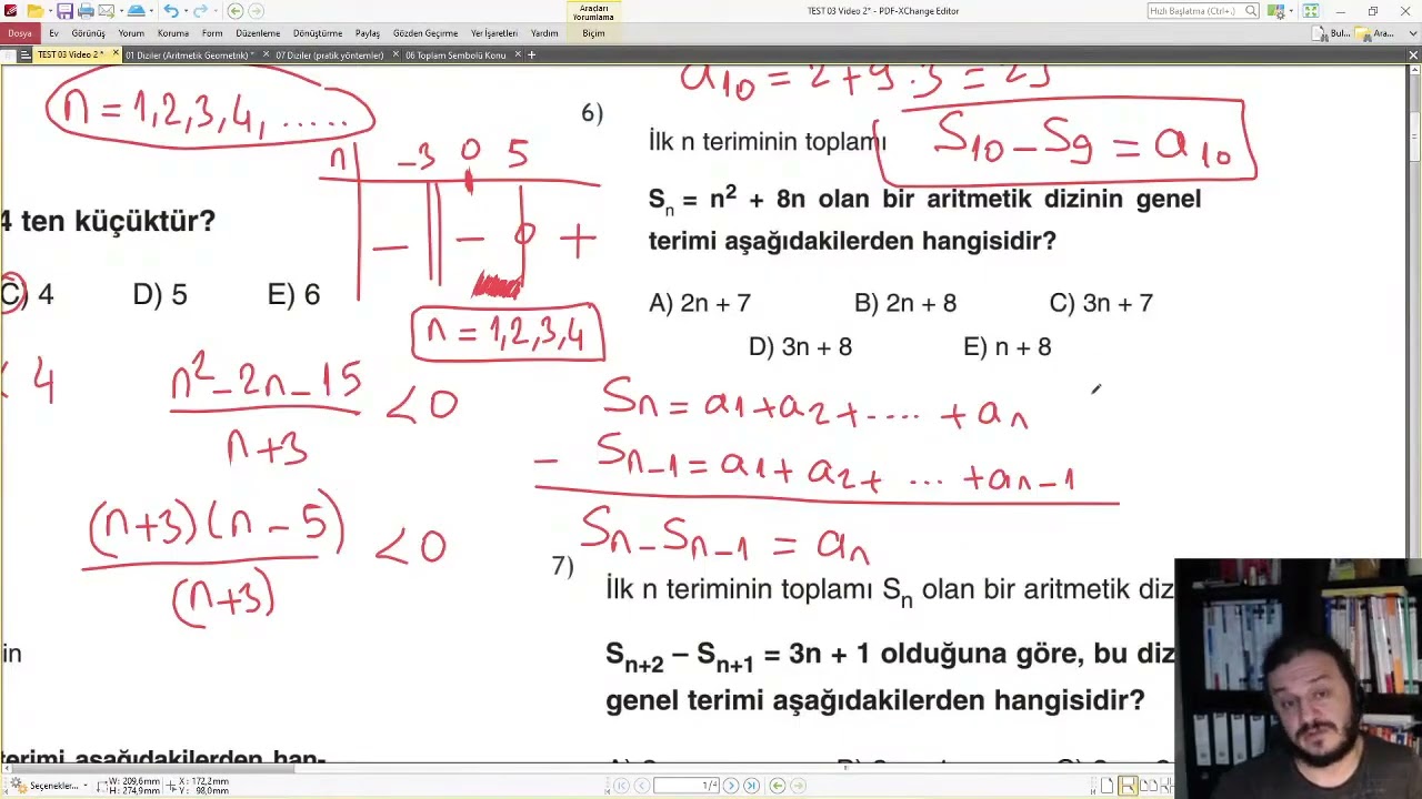 13 ÖABT 2026 Aritmetik Geometrik Dizi, Trigonometrik Denklemler, Limit, Asimptotlar. Süper Soru AYT