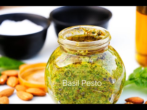 basil-pesto-recipe-|-basil-dip-sauce-|-easy-recipe