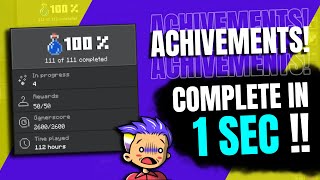 How To Complete All Achievements in Minecraft PE | ACHIEVEMENT WORLD FOR MINECRAFT PE | IN HINDI screenshot 2