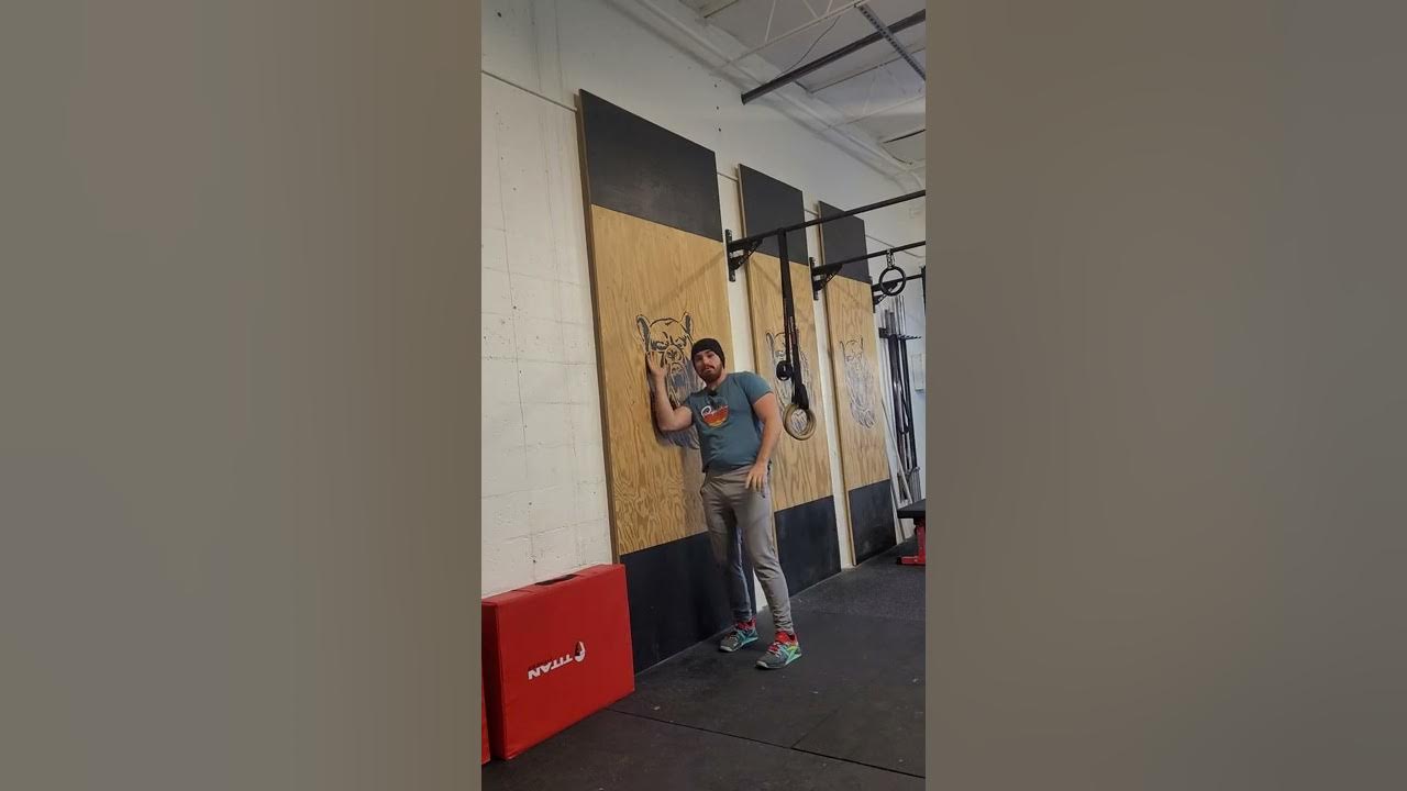 Kicking up into handstand on the wall YouTube