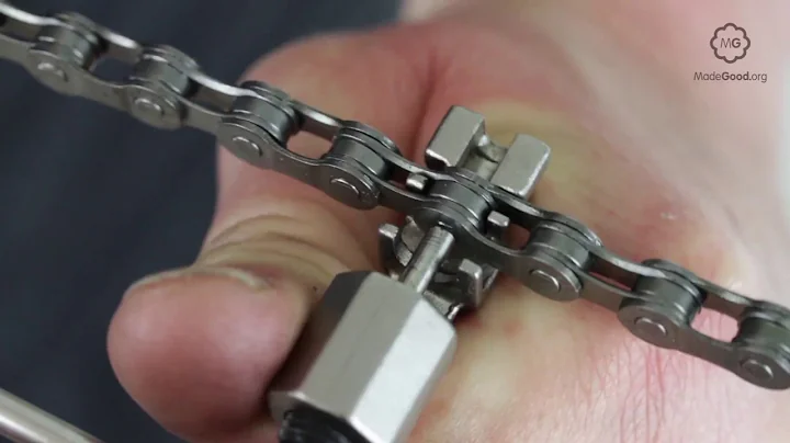 Break A Bike Chain With A Chain Tool