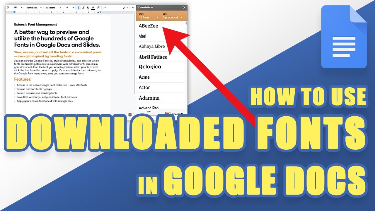 How to Add Fonts to Google Slides