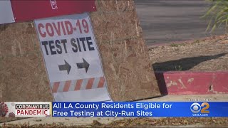 COVID-19 Testing Opened Up To All Of LA County