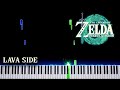 Lava Side - The Legend of Zelda: Tears of the Kingdom (Piano Tutorial)