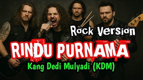 RINDU PURNAMA - KDM (CIPTAAN KANG DEDI MULYADI [] VERSI ROCK MENGGEMA